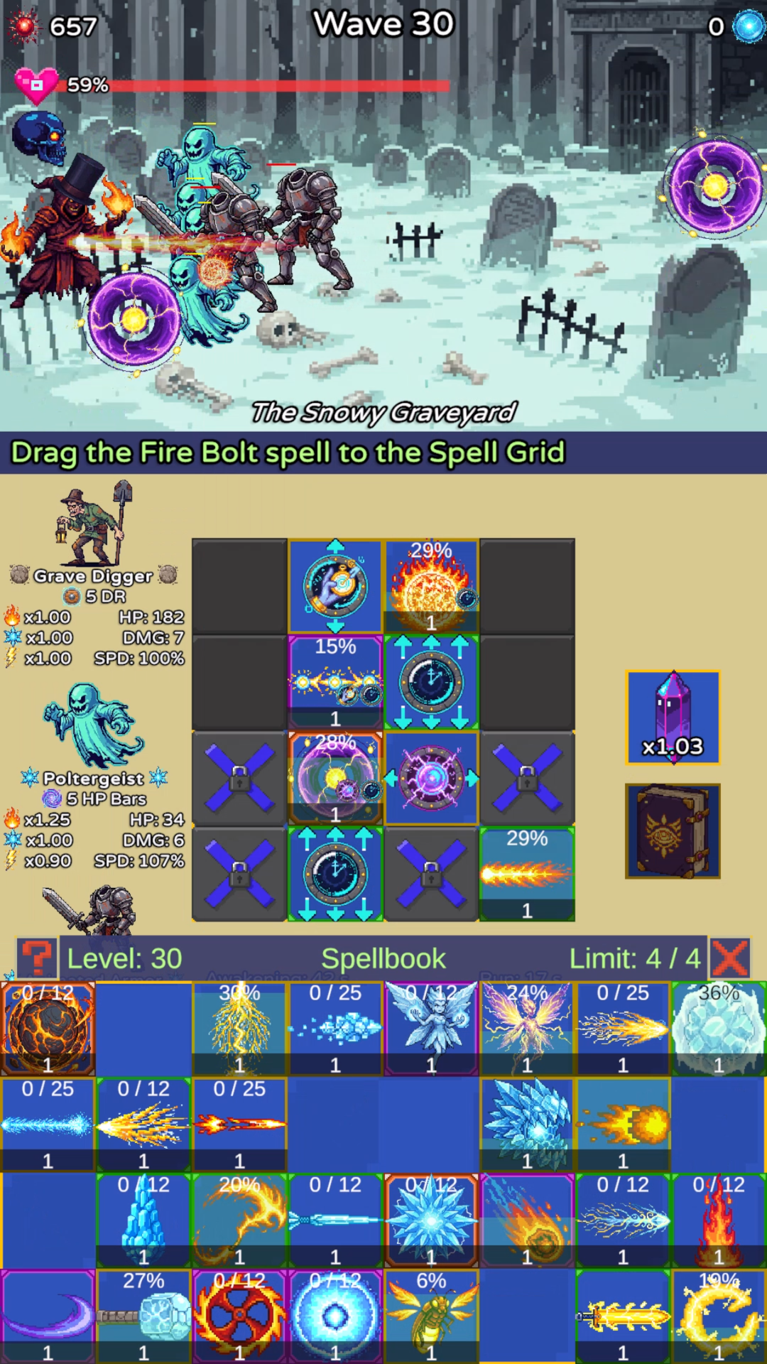 Tap Wizard Realms screenshot 1