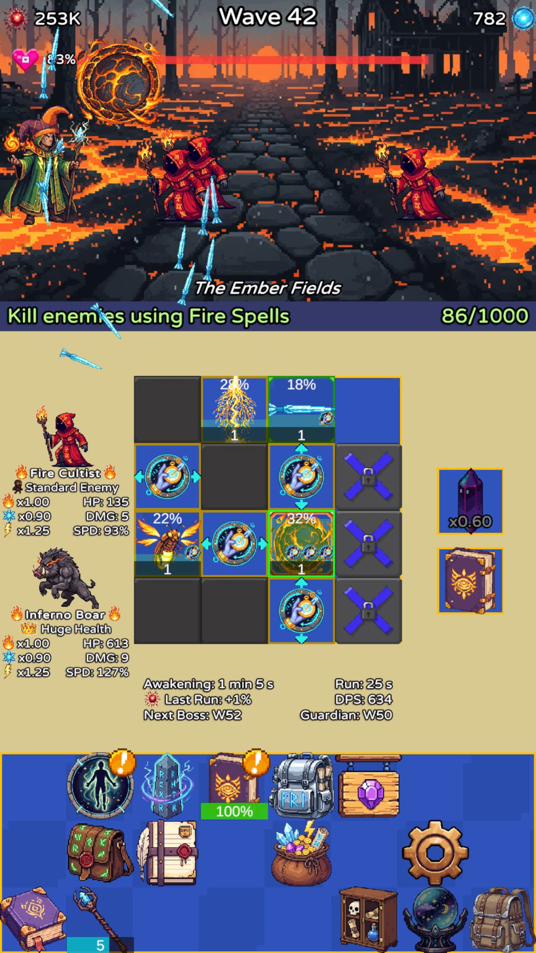 Tap Wizard Realms screenshot 2